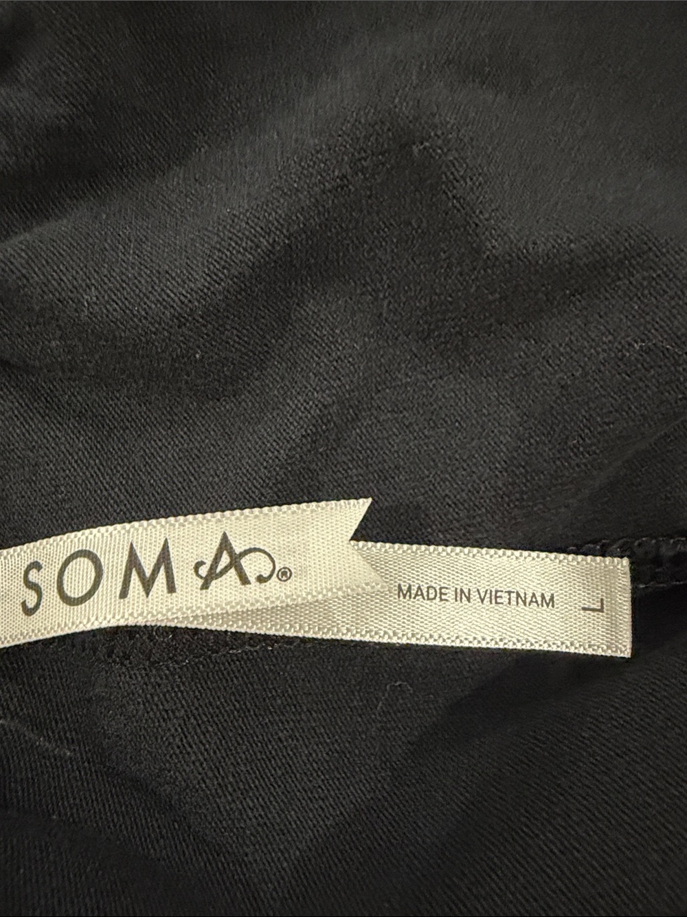 Soma Black Wide-Leg women’s lounge pants - Picture 15 of 15